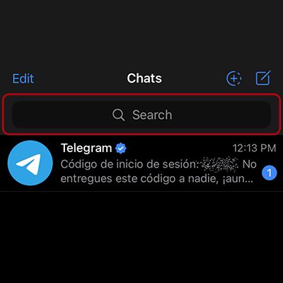 Deslizar hacia abajo para buscar en iPhone